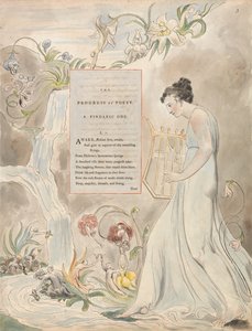 Les Poèmes de Thomas Gray, Design 43, Le Progrès de la Poésie